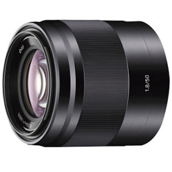 Sony SEL50F18 E 50mm f/1.8 - f/22 OIS Portrait Lens